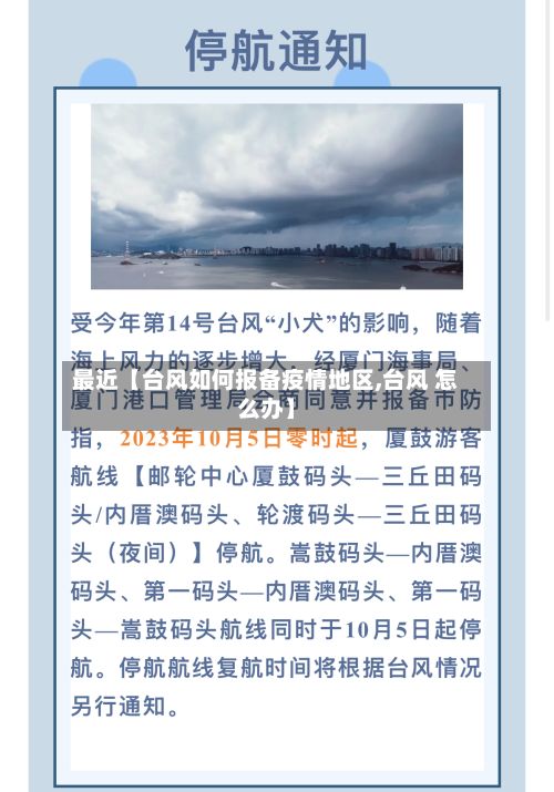 最近【台风如何报备疫情地区,台风 怎么办】