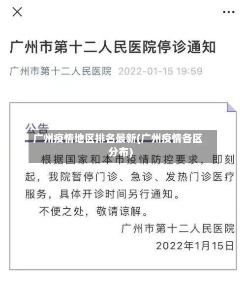 广州疫情地区排名最新(广州疫情各区分布)