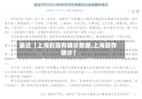 最近【上海的现有确诊数据,上海现存确诊】-第1张图片