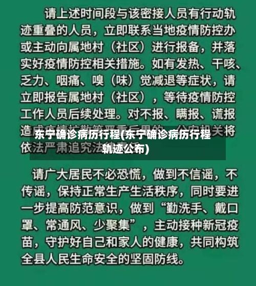 东宁确诊病历行程(东宁确诊病历行程轨迹公布)