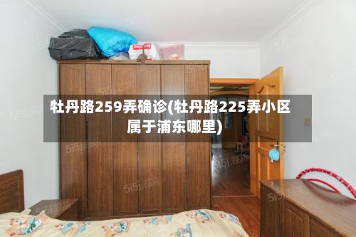 牡丹路259弄确诊(牡丹路225弄小区属于浦东哪里)-第2张图片